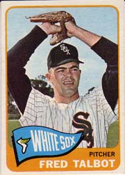 1965 Topps Baseball Cards      058      Fred Talbot RC